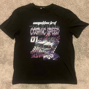 Black Graphic Tee